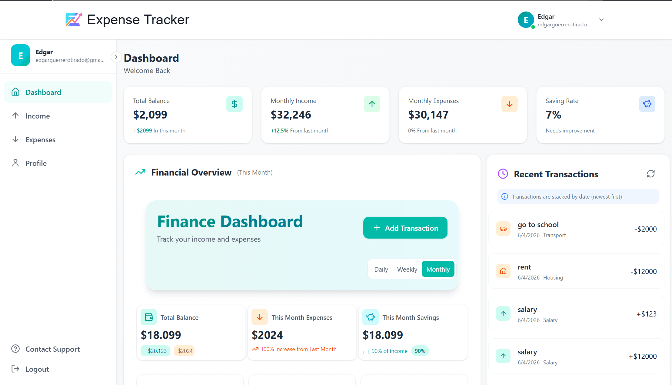 ExpenseTracker